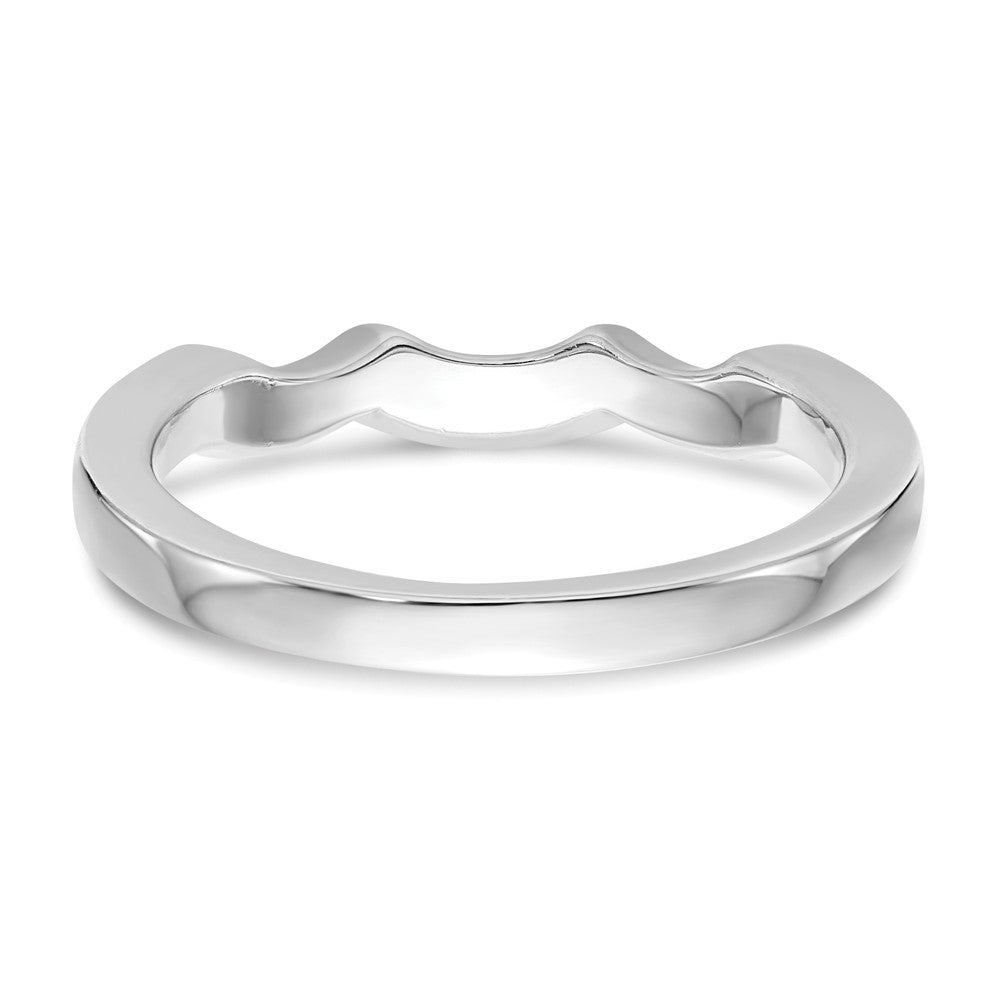 14kw 1/8ct Lab Grown Diamond VS/SI+ G+ Comp Wedding Band