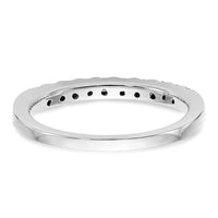 14k White Gold 1/3ct Lab Grown Diamond VS/SI+ G+ Comp Wedding Band