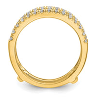14k 1/2 ct Lab Grown Diamond VS/SI+ G+ Complete Ring Guard