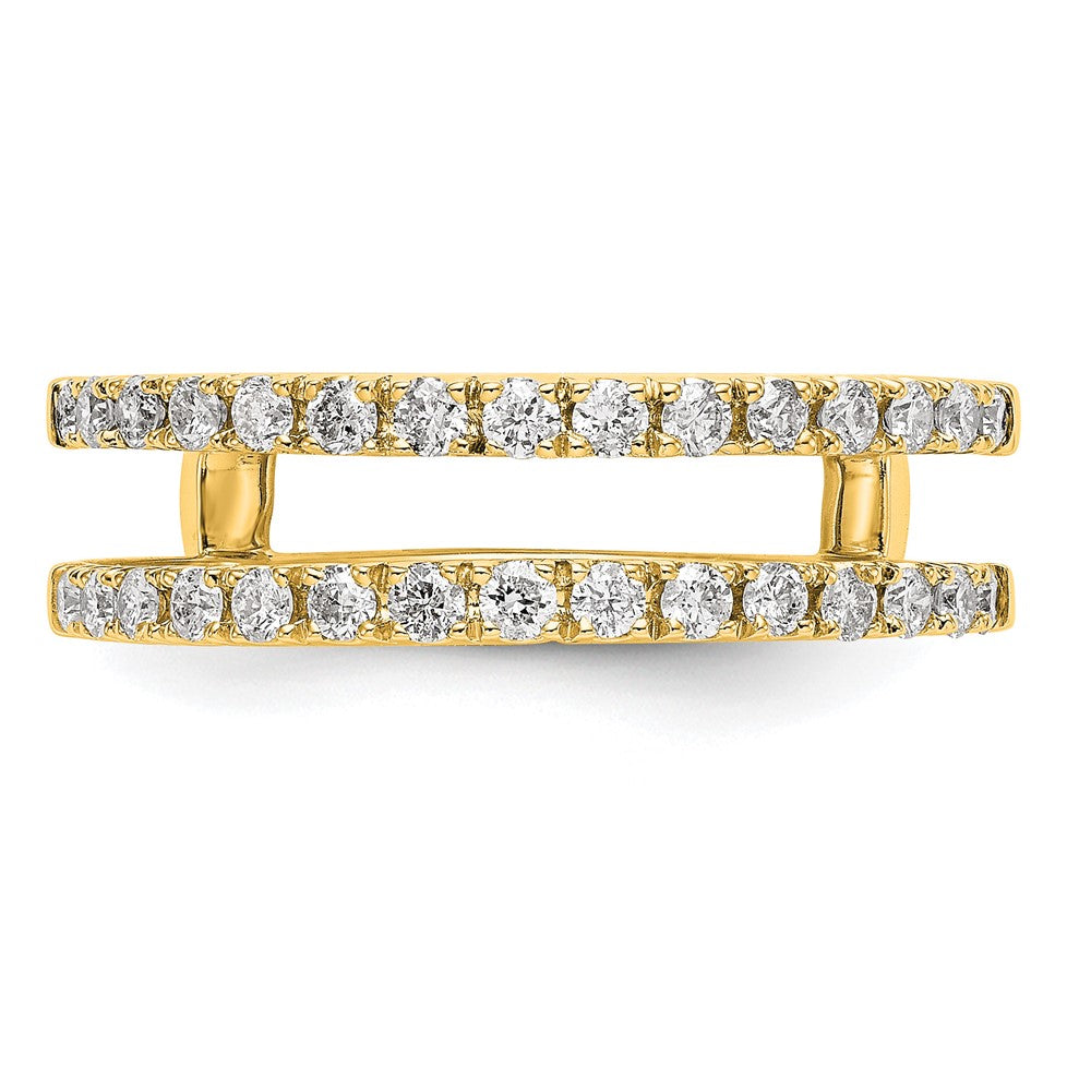 14k 1/2 ct Lab Grown Diamond VS/SI+ G+ Complete Ring Guard