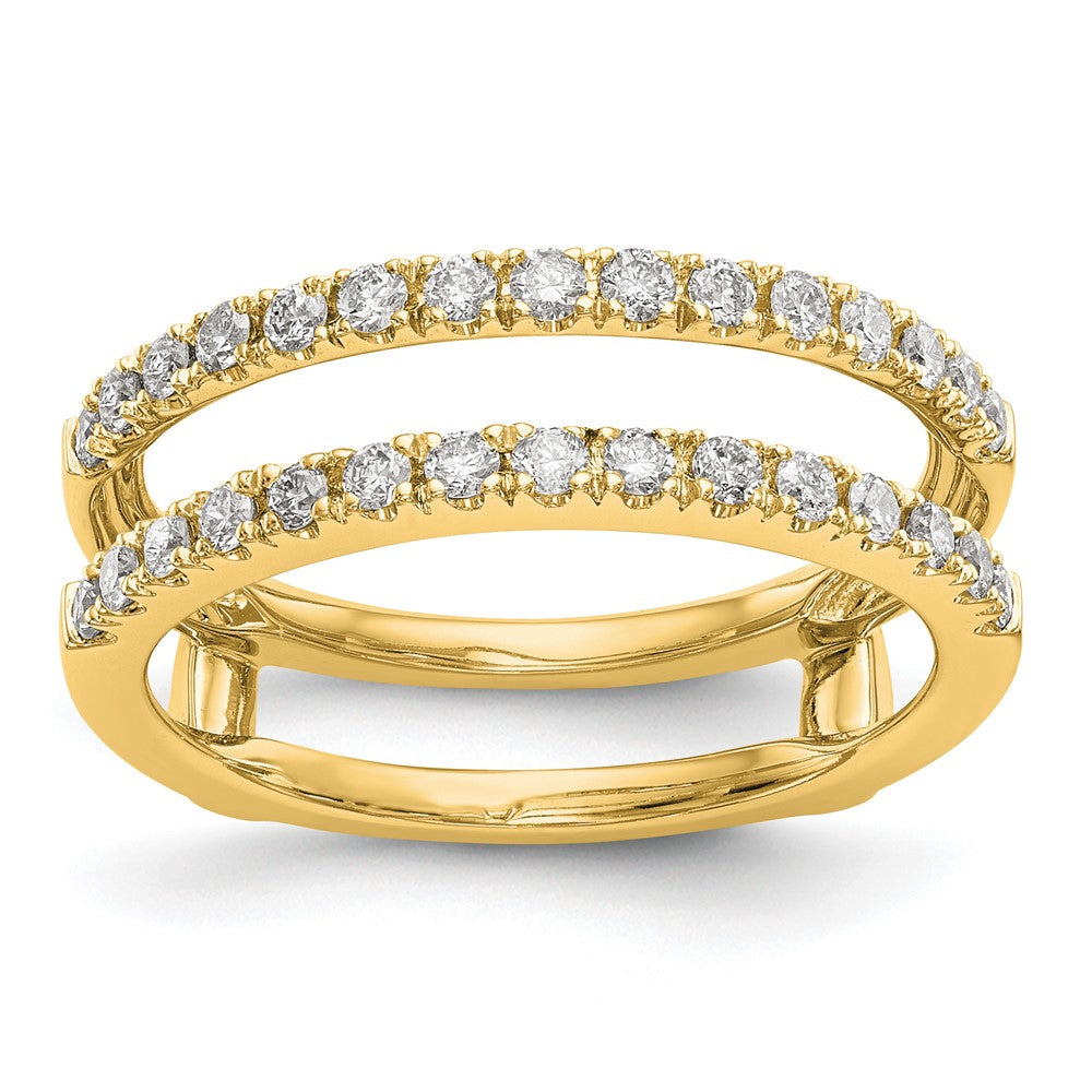14k 1/2 ct Lab Grown Diamond VS/SI+ G+ Complete Ring Guard