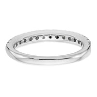 14k White Gold 1/2 ct Lab Grown Diamond VS/SI+ G+ Complete Band