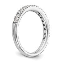 14k White Gold 1/2 ct Lab Grown Diamond VS/SI+ G+ Complete Band