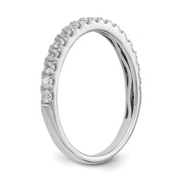 14k White Gold 3/8 ct Lab Grown Diamond VS/SI+ G+ Complete Band