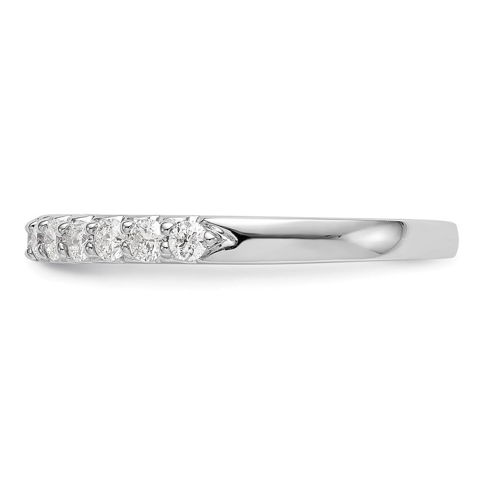 14k White Gold 1/3 ct Lab Grown Diamond VS/SI+ G+ Complete Band