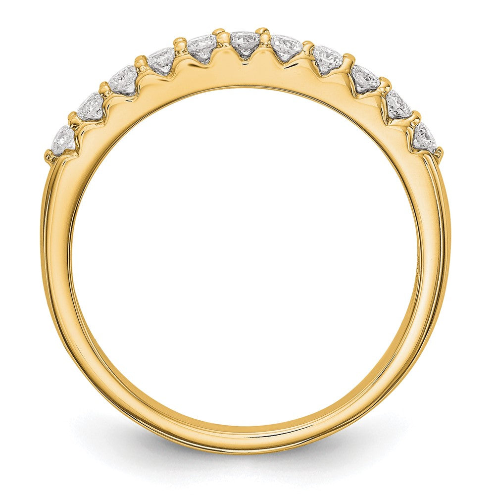 14k 1/3 ct Lab Grown Diamond VS/SI+ G+ Complete Band