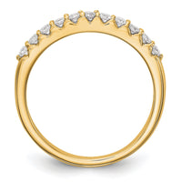 14k 1/3 ct Lab Grown Diamond VS/SI+ G+ Complete Band