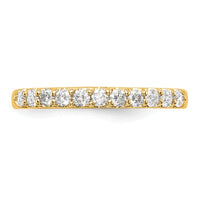 14k 1/3 ct Lab Grown Diamond VS/SI+ G+ Complete Band