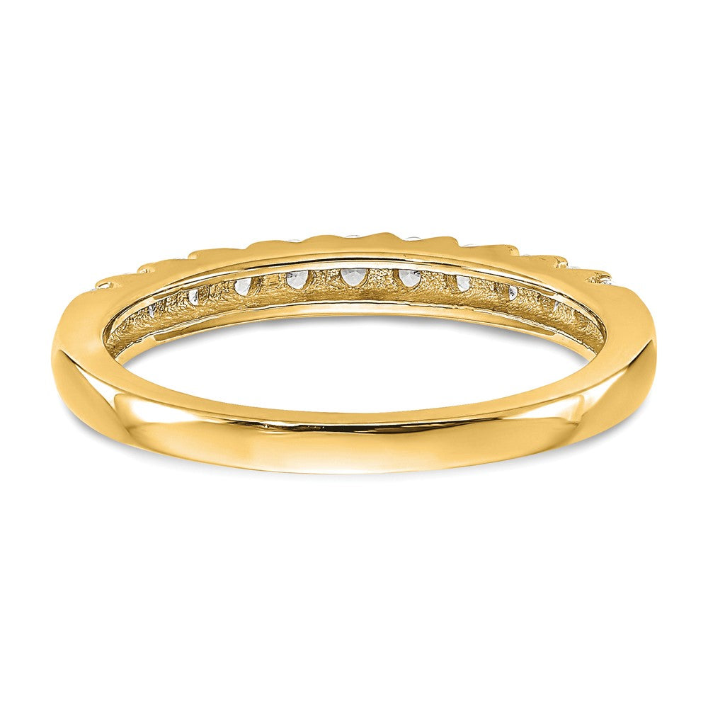 14k 1/3 ct Lab Grown Diamond VS/SI+ G+ Complete Band