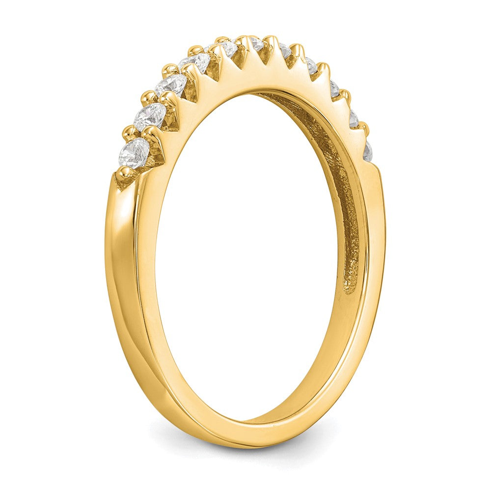 14k 1/3 ct Lab Grown Diamond VS/SI+ G+ Complete Band