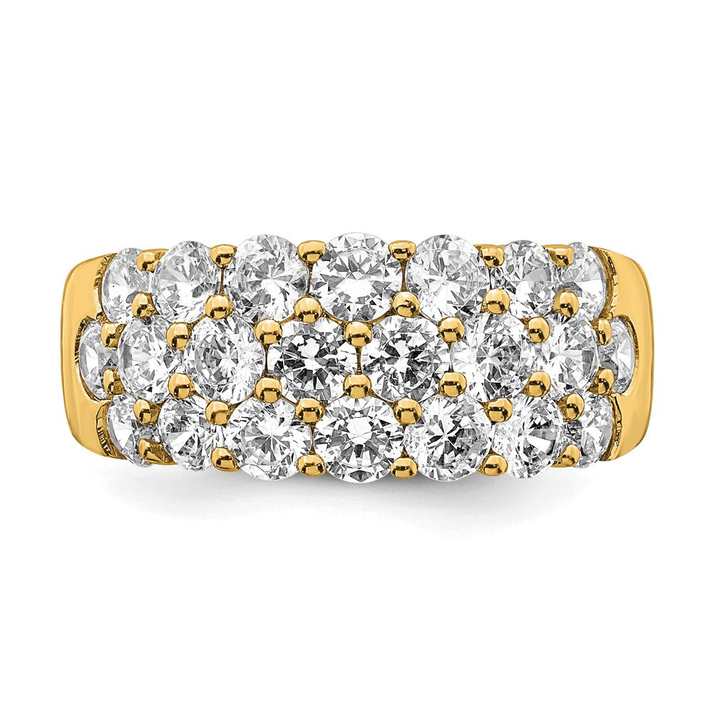 14k 2 1/2 ct Lab Grown Diamond VS/SI+ G+ Complete Fashion Band
