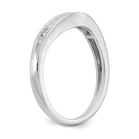 14k White Gold 1/5 ct Lab Grown Diamond VS/SI+ G+ Complete Fashion Band