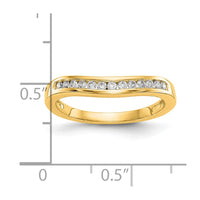 14k 1/5 ct Lab Grown Diamond VS/SI+ G+ Complete Fashion Band