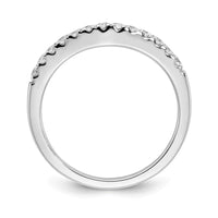 14kw 5/8ct Lab Grown Dia VS/SI+ G+ Comp Set of 2 Curved Wedding Bands