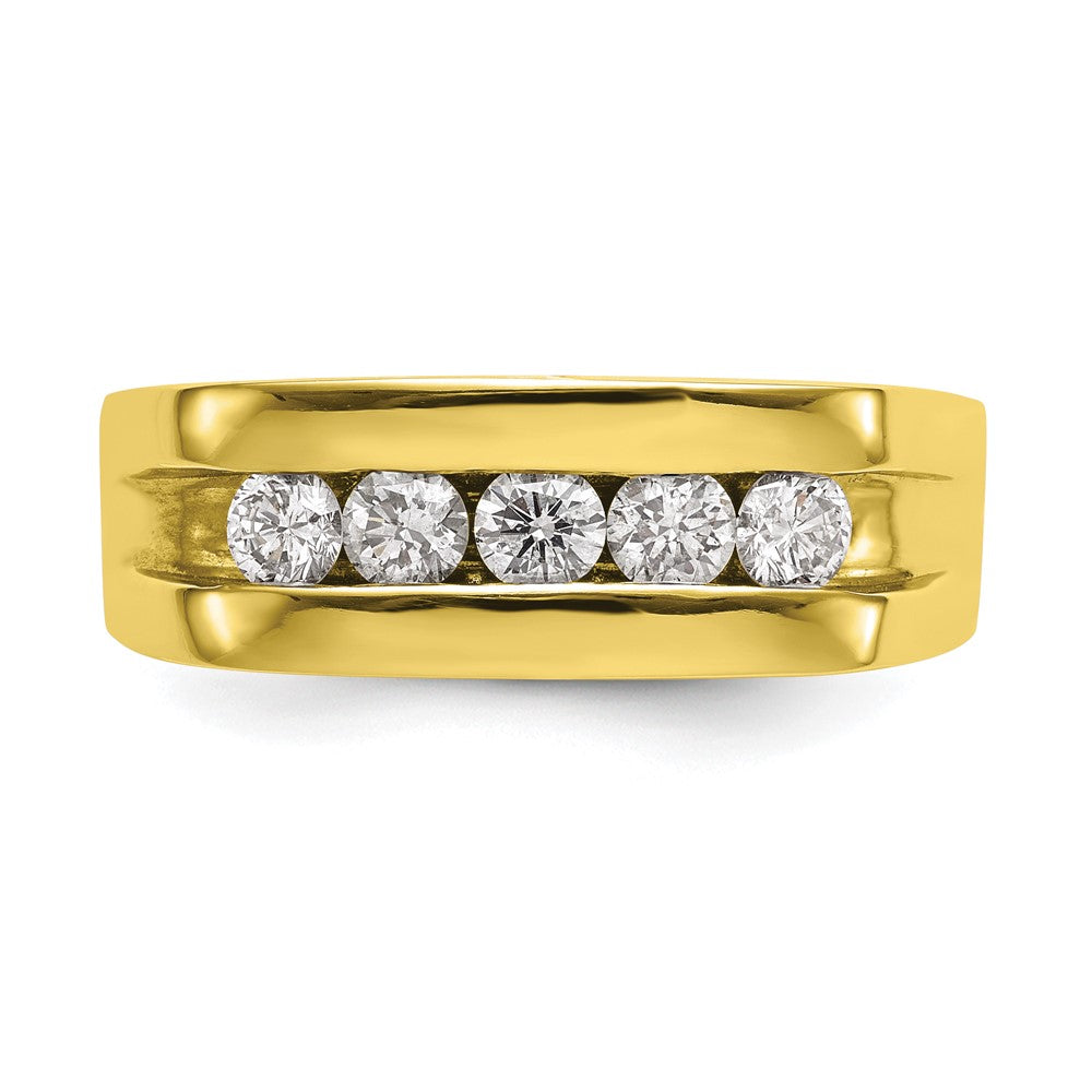 IBGoodman 10k 3/4 ct Lab Grown Diamond VS/SI+ G+ Complete Men's Band