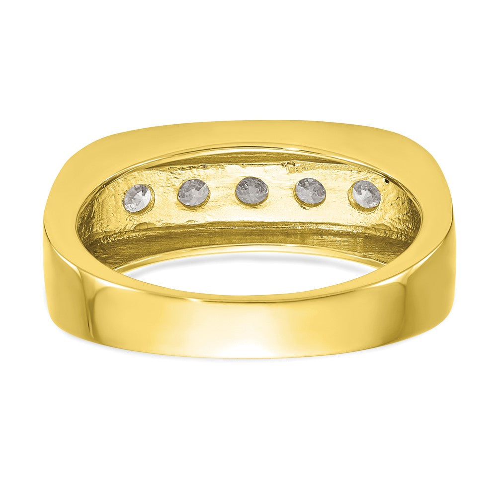 IBGoodman 10k 3/4 ct Lab Grown Diamond VS/SI+ G+ Complete Men's Band