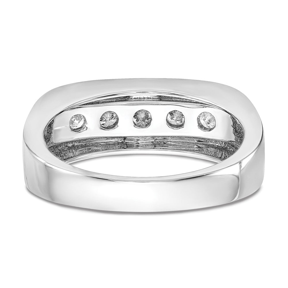 14k 3/4 ct Lab Grown Diamond VS/SI+ G+ Complete Men's Band