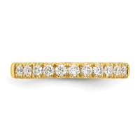 14k 1/3 ct Lab Grown Diamond VS/SI+ G+ Complete Wedding Band