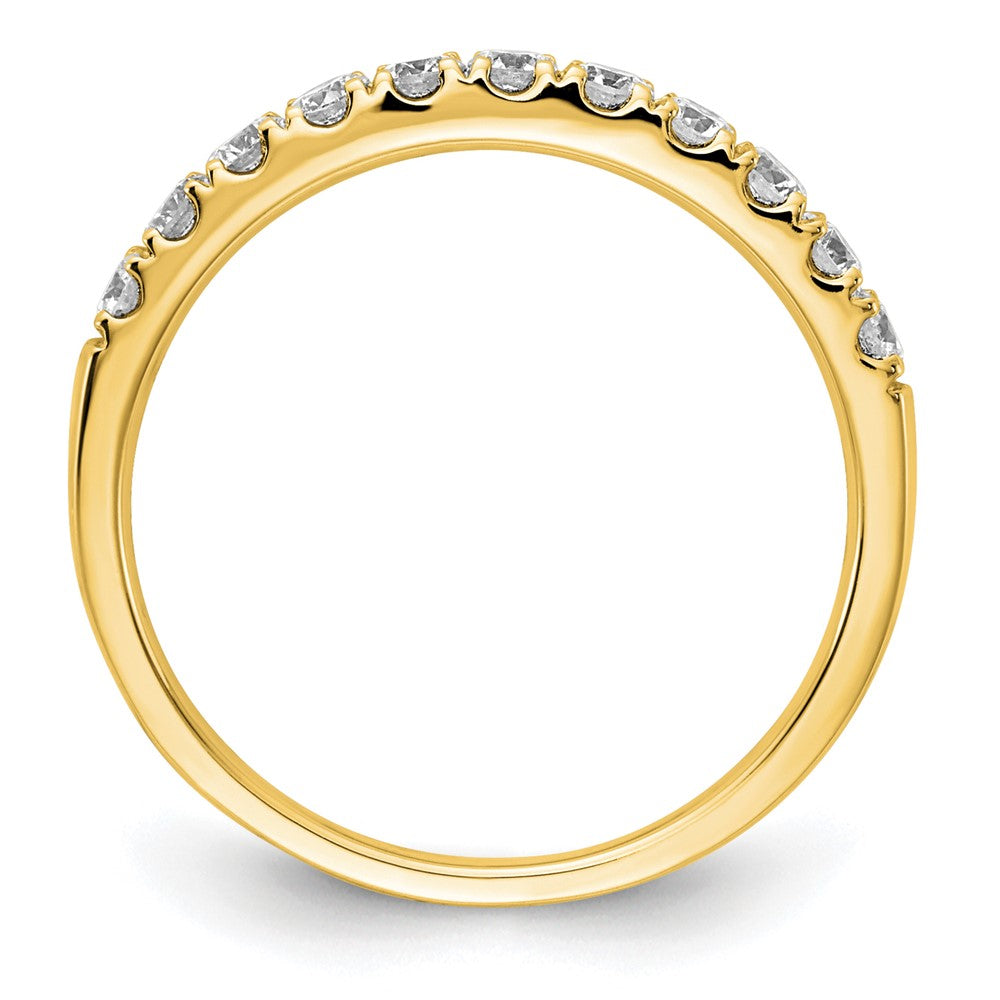 14k 1/2 ct Lab Grown Diamond VS/SI+ G+ Complete Wedding Band