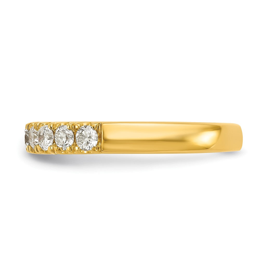 14k 1/2 ct Lab Grown Diamond VS/SI+ G+ Complete Wedding Band