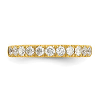 14k 1/2 ct Lab Grown Diamond VS/SI+ G+ Complete Wedding Band
