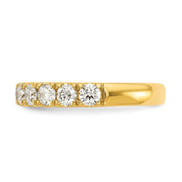 14k 1 ct Lab Grown Diamond VS/SI+ G+ Complete Wedding Band
