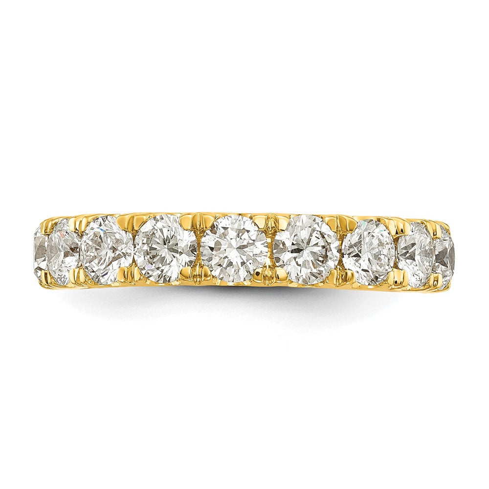 14k 1 1/2 ct Lab Grown Diamond VS/SI+ G+ Complete Wedding Band