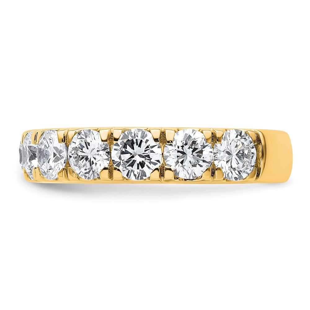 14k 3ct Lab Grown Diamond VS/SI+ G+ Comp Wedding Band