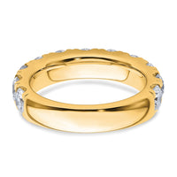 14k 3ct Certified Lab Grown Diamond VS/SI+ G+ Comp Wedding Band