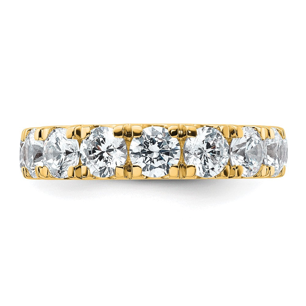 14k 4ct Lab Grown Diamond VS/SI+ G+ Comp Wedding Band