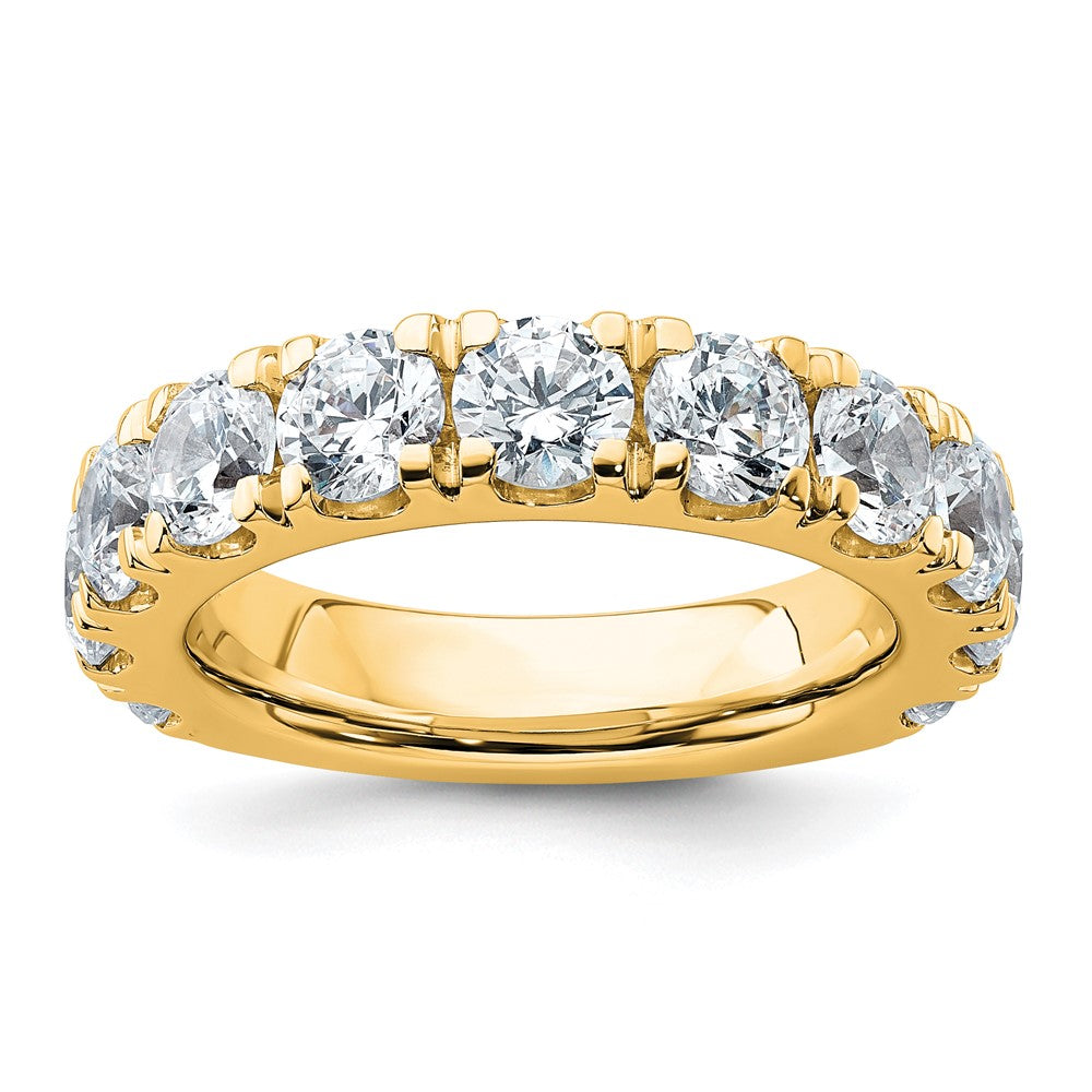 14k 4ct Lab Grown Diamond VS+ F+ Comp Wedding Band