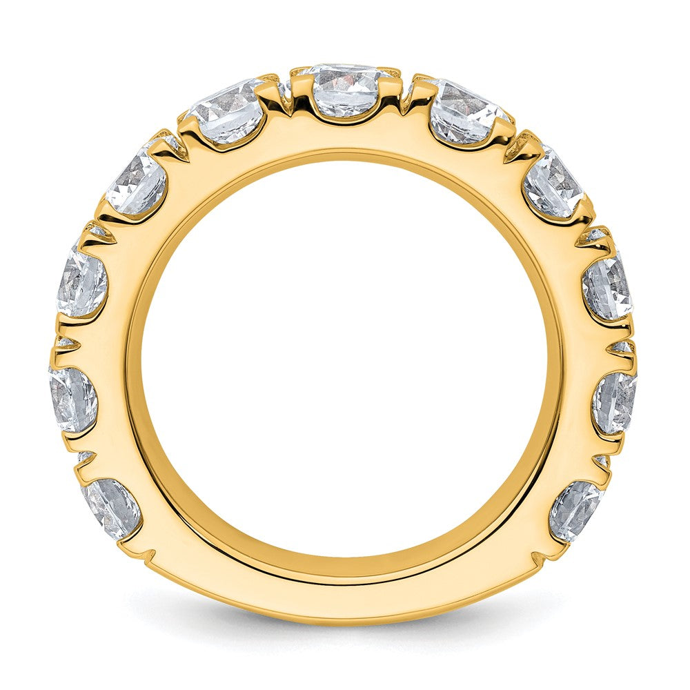 14k 5 1/3ct Lab Grown Diamond VS+ F+ Comp Wedding Band