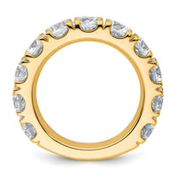 14k 5 1/3ct Lab Grown Diamond VS+ F+ Comp Wedding Band