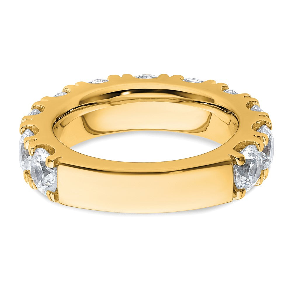 14k 5 1/3ct Lab Grown Diamond VS+ F+ Comp Wedding Band