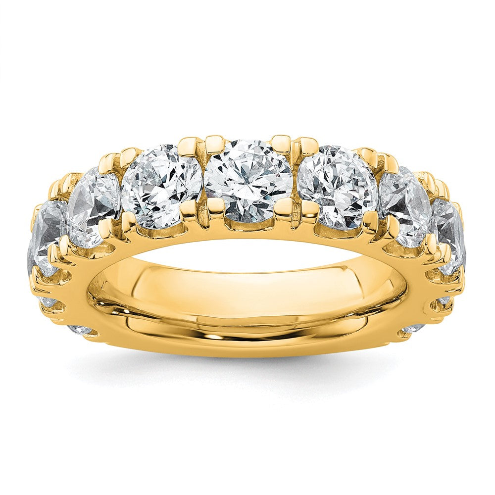 14k 5 1/3ct Lab Grown Diamond VS+ F+ Comp Wedding Band