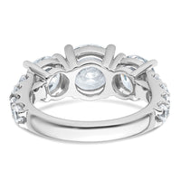 14kw 5ct.  Round Diamond Ring Mounting