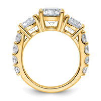 14ky 5ct.  Round Diamond Ring Mounting