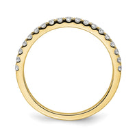 10k Yellow Gold Lab Grown VS/SI+ G+ Dia Band