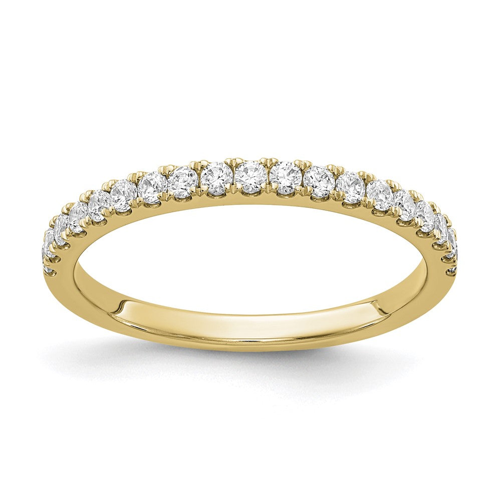 10k Yellow Gold Lab Grown VS/SI+ G+ Dia Band