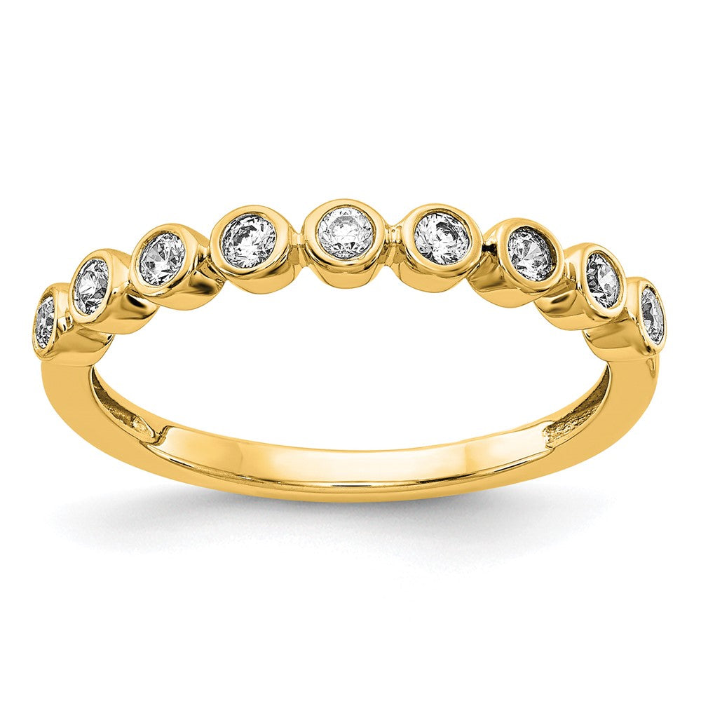 14k 1/5 ct Lab Grown Diamond VS/SI+ G+ Complete Fashion Band