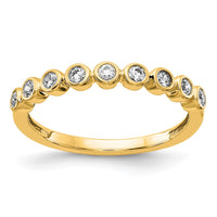 14k 1/5 ct Lab Grown Diamond VS/SI+ G+ Complete Fashion Band