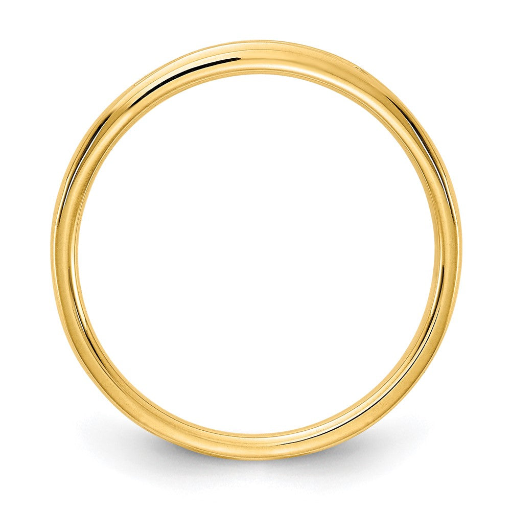 14k 1/10 ct Lab Grown Diamond VS/SI+ G+ Complete Channel Set Band
