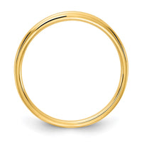 14k 1/10 ct Lab Grown Diamond VS/SI+ G+ Complete Channel Set Band
