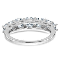 14K White Gold Band Mounting