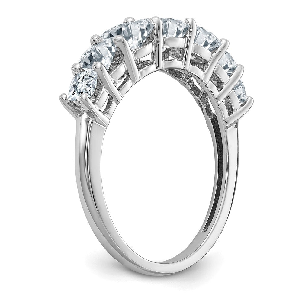 14K White Gold Band Mounting