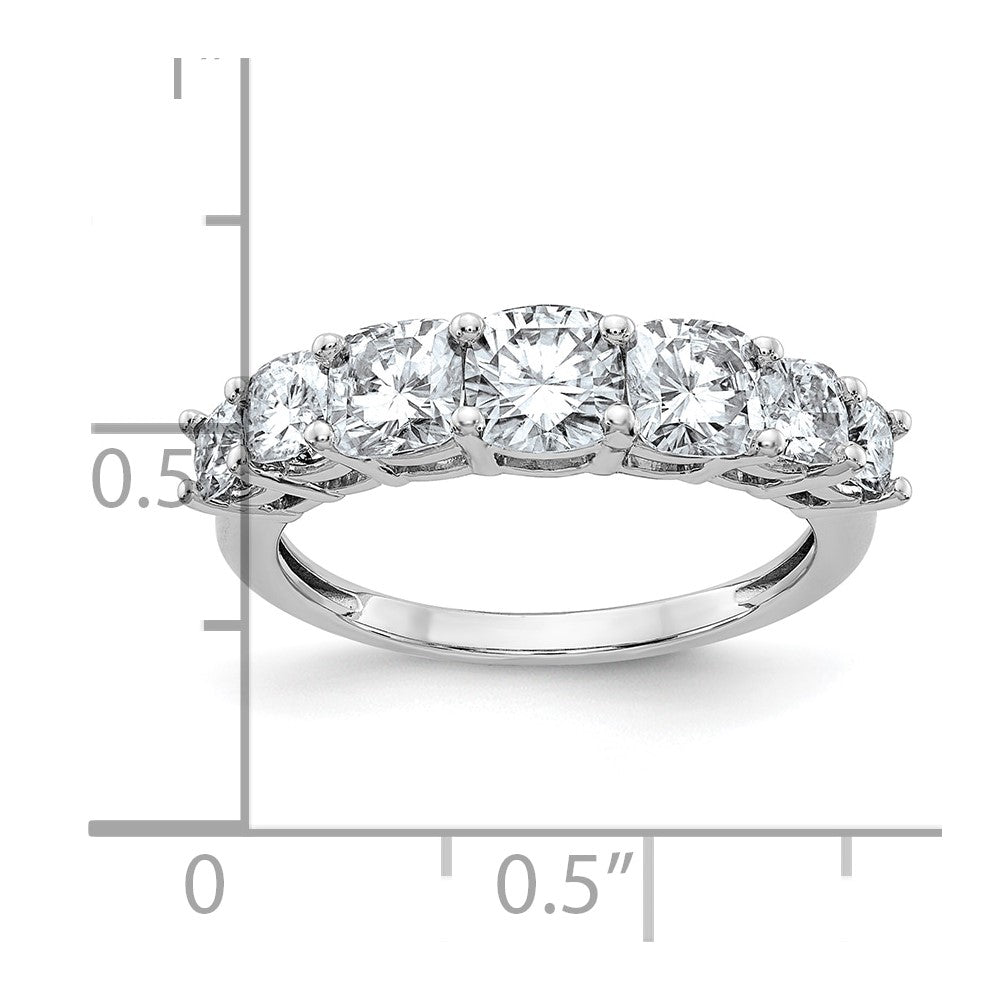 14K White Gold Band Mounting