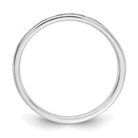 14k White Gold 1/6 ct Lab Grown Diamond VS/SI+ G+ Complete Band