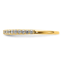14k 1/4 ct Lab Grown Diamond VS/SI+ G+ Complete Wedding Band