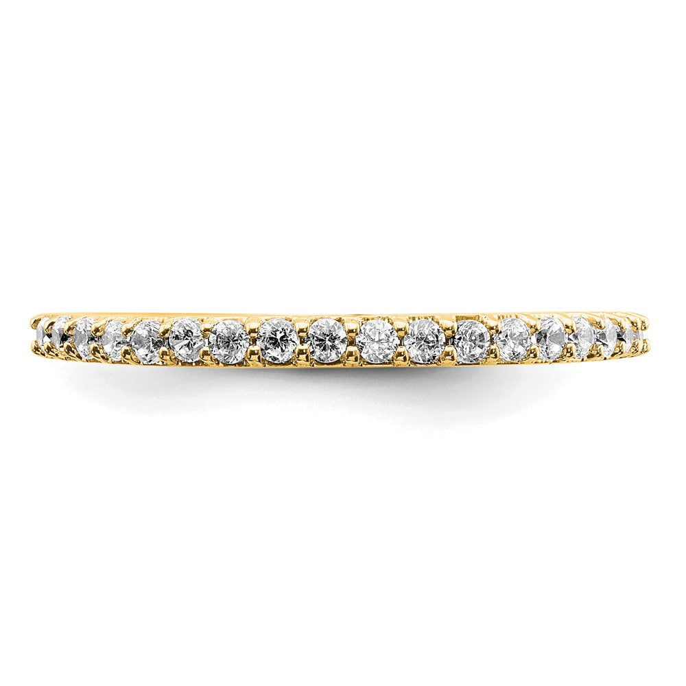 14k 1/4 ct Lab Grown Diamond VS/SI+ G+ Complete Wedding Band