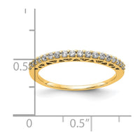 14k 1/4 ct Lab Grown Diamond VS/SI+ G+ Complete Wedding Band
